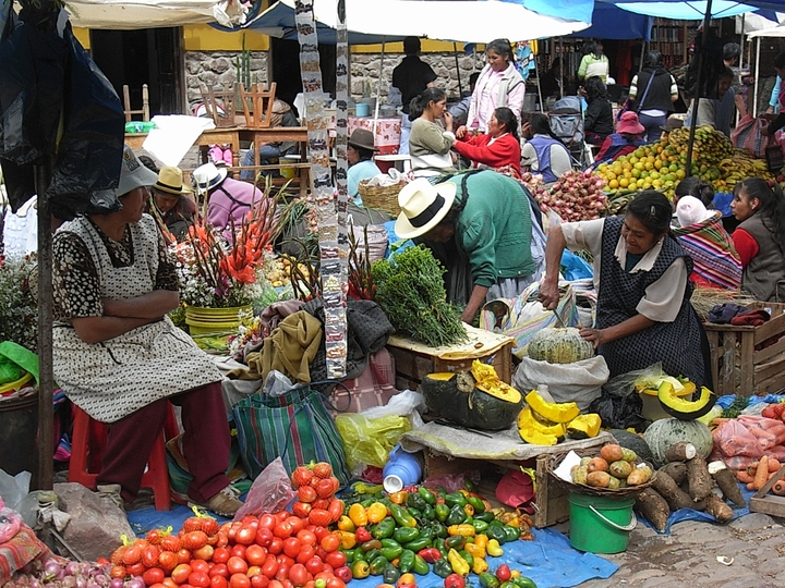 Markttag in Pisaq - Peru